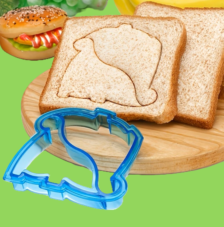 Découpeur scelleur de sandwich Dinosaures ( 2 pièces )