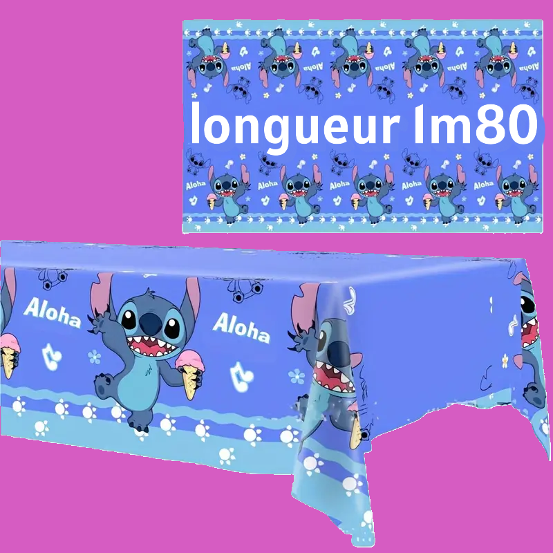 Maxi kit anniversaire Stitch n°1 ( 128 pièces )