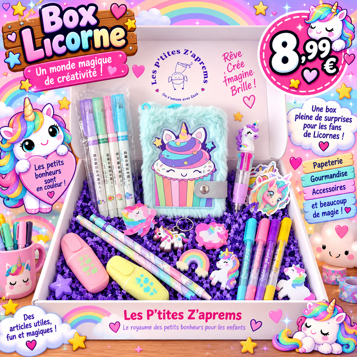 Box Licorne