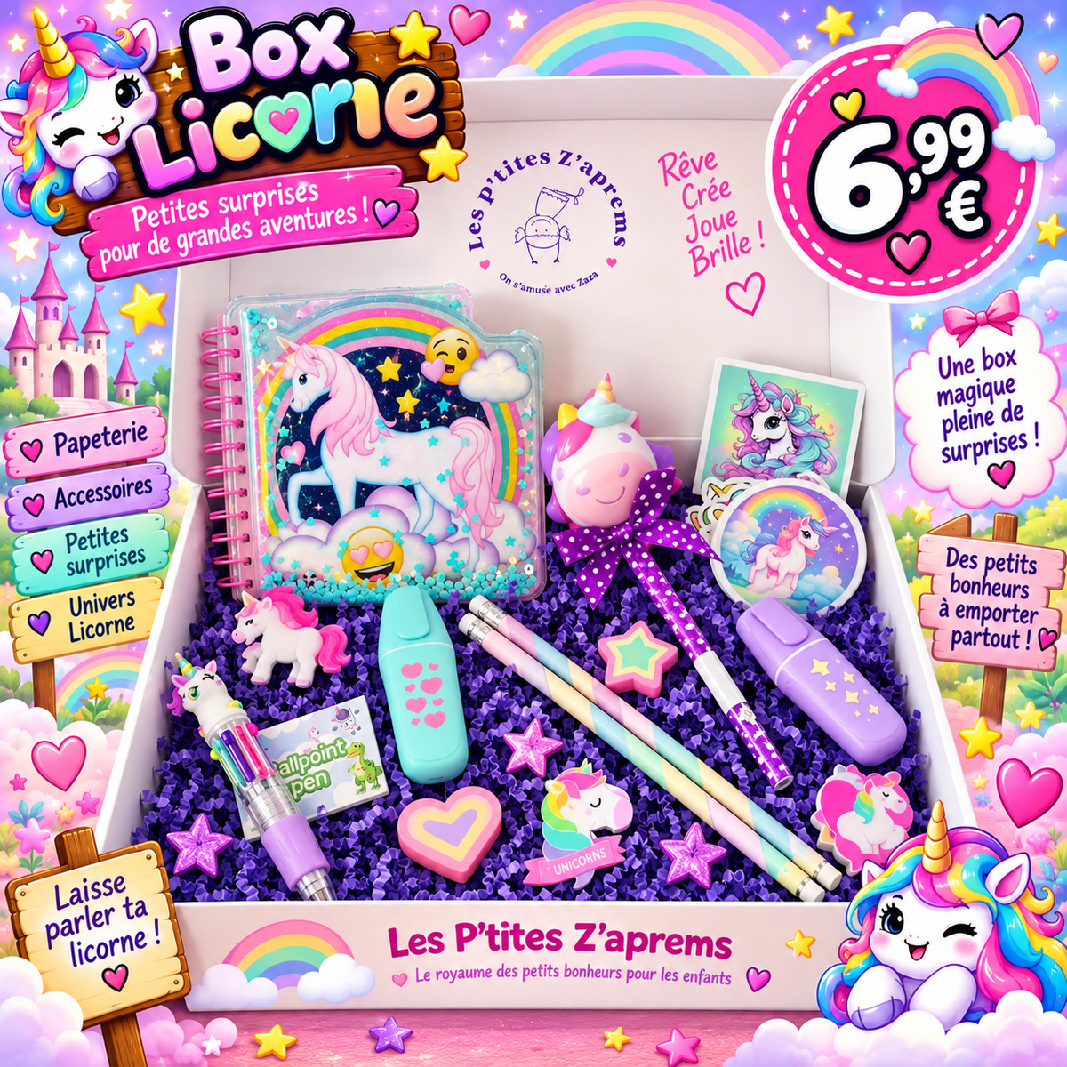 Box Licorne