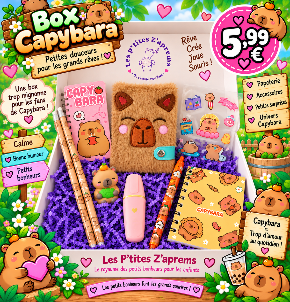 P'tite box Capybara