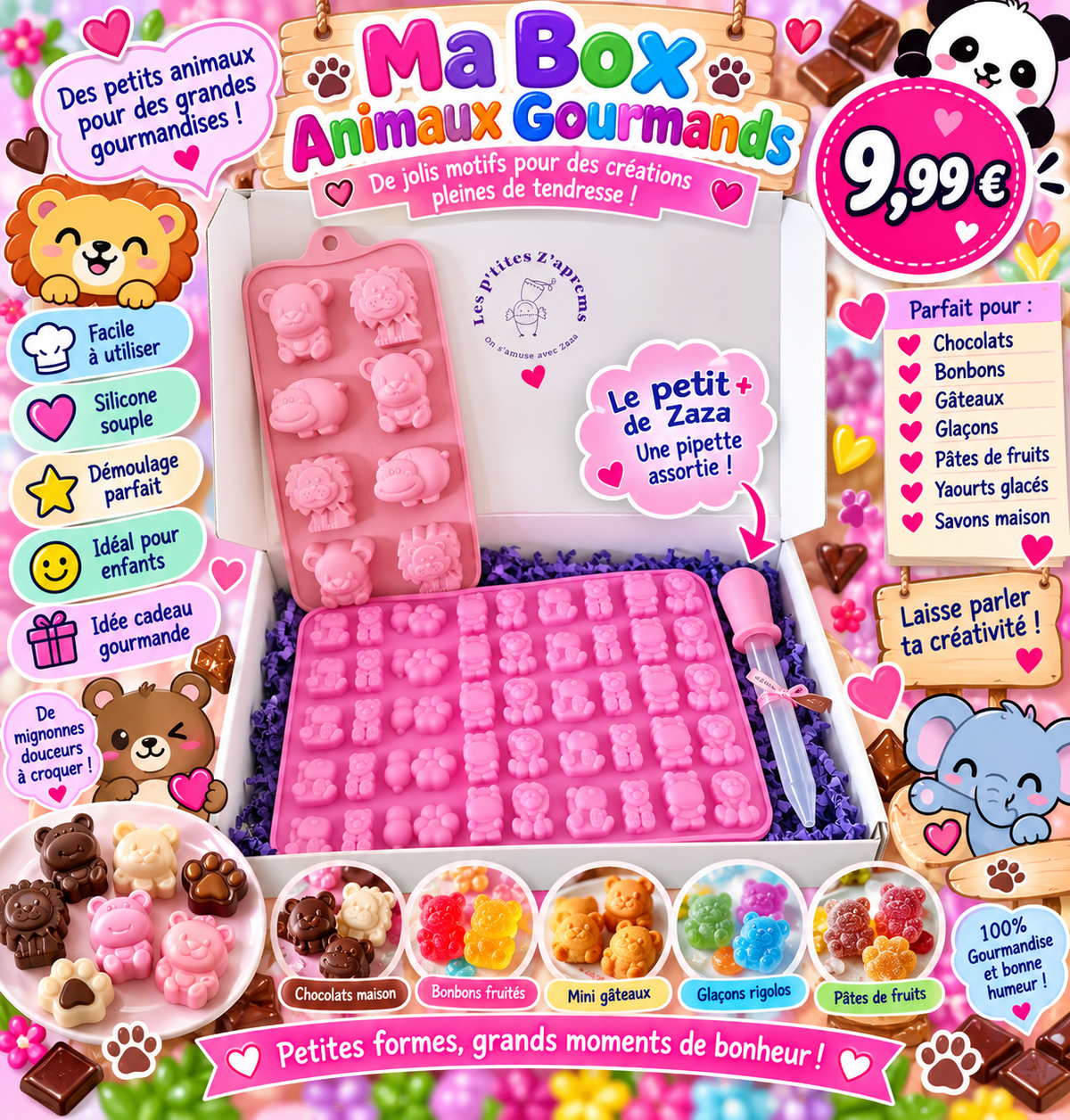 Box animaux gourmands