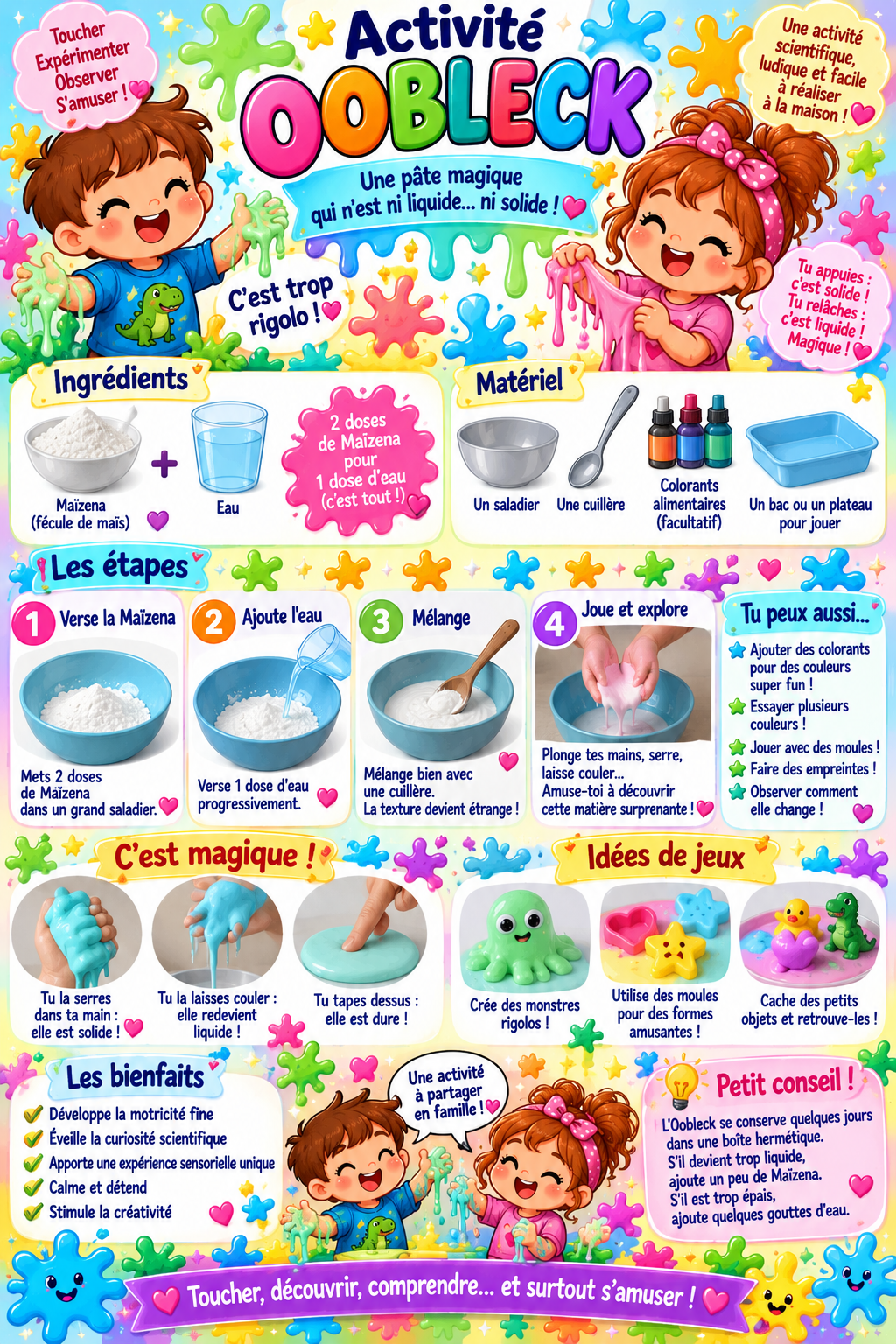 Fiche d'activité Oobleck