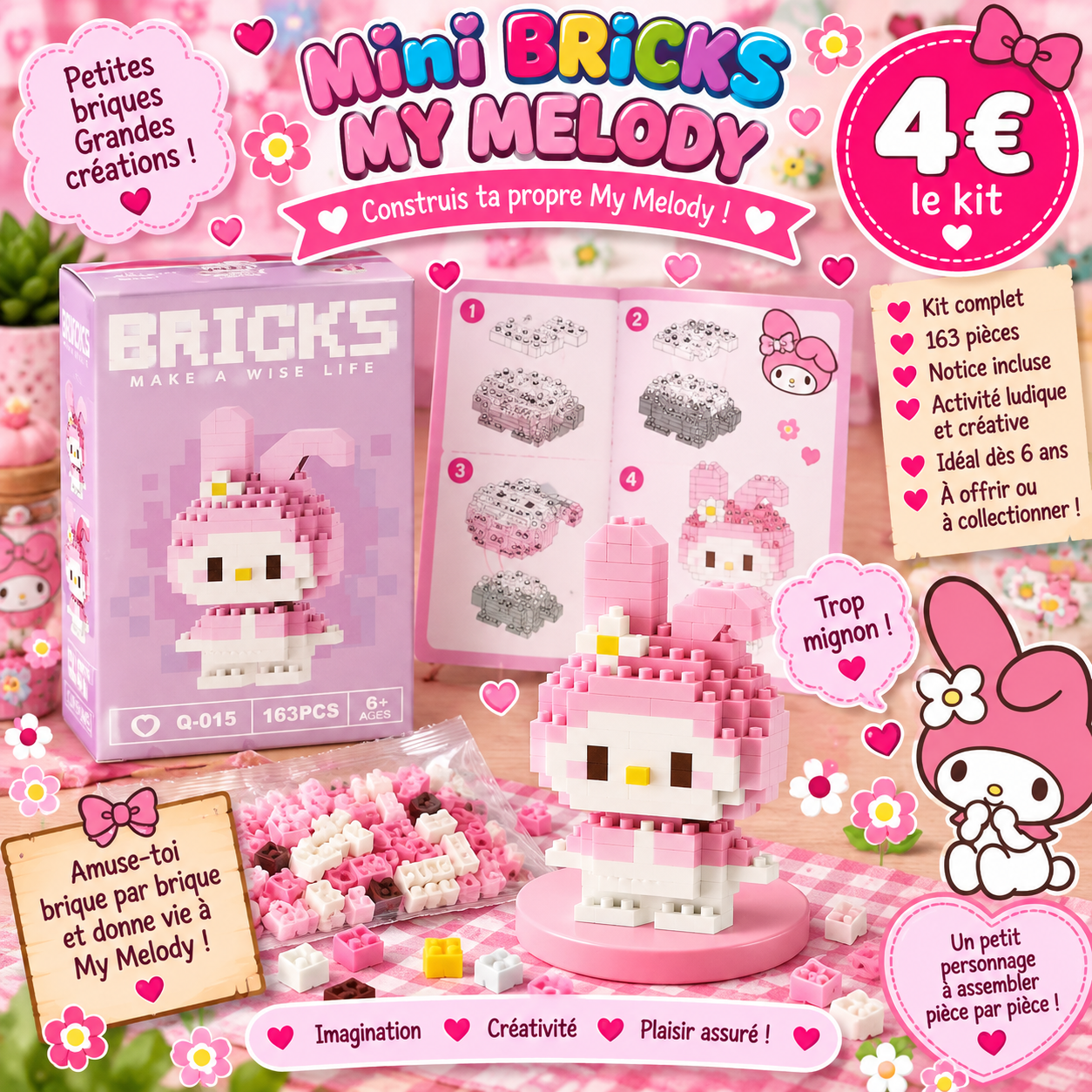 Mini bricks My Melody