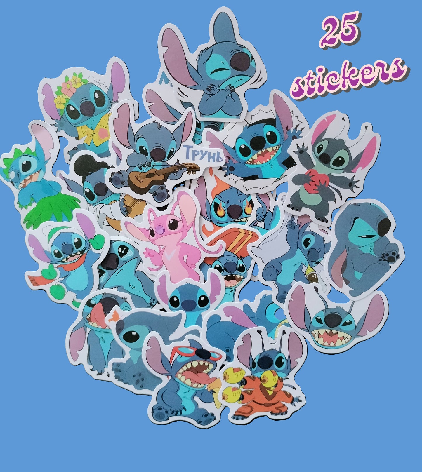 Kit Anniversaire Stitch & Angel ( 109 pièces )