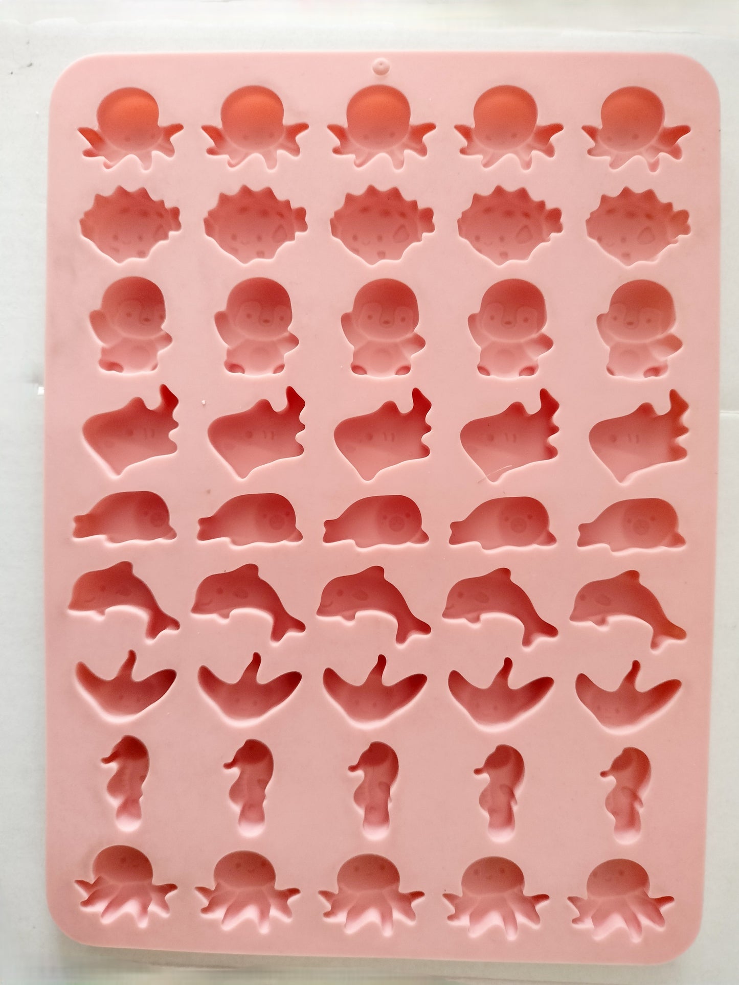 Moule silicone animaux marins pour bonbons / chocolats