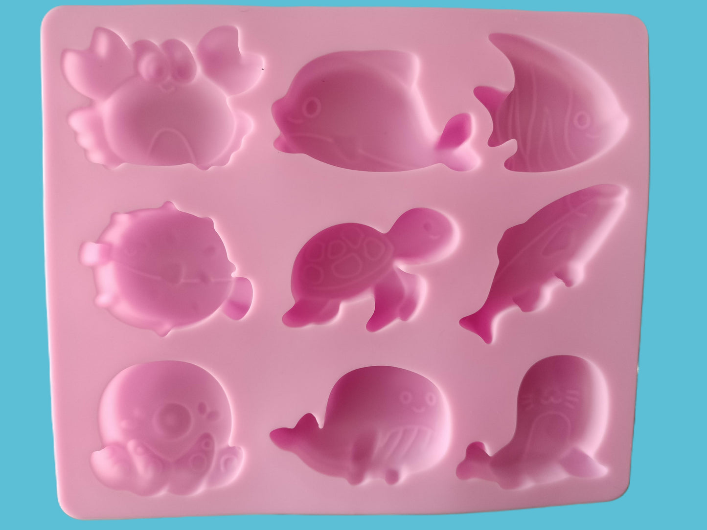 Moule silicone Animaux marins