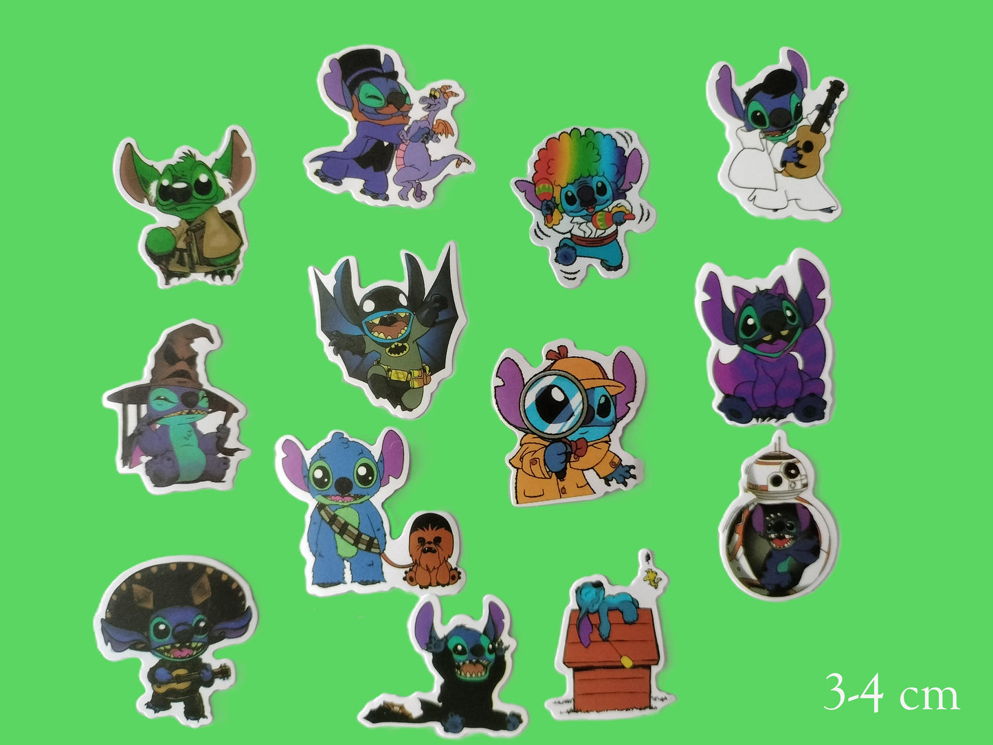 13 stickers Stitch
