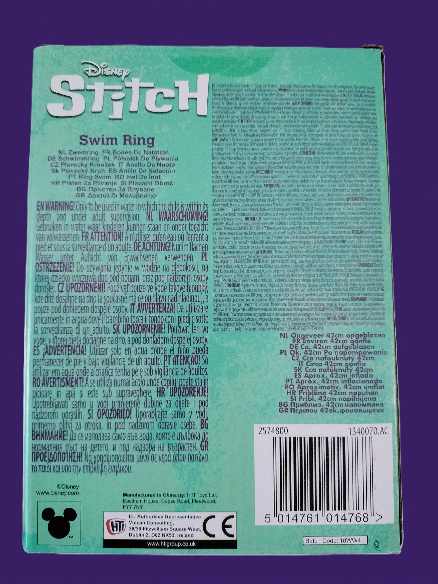 Bouée gonflable Stitch