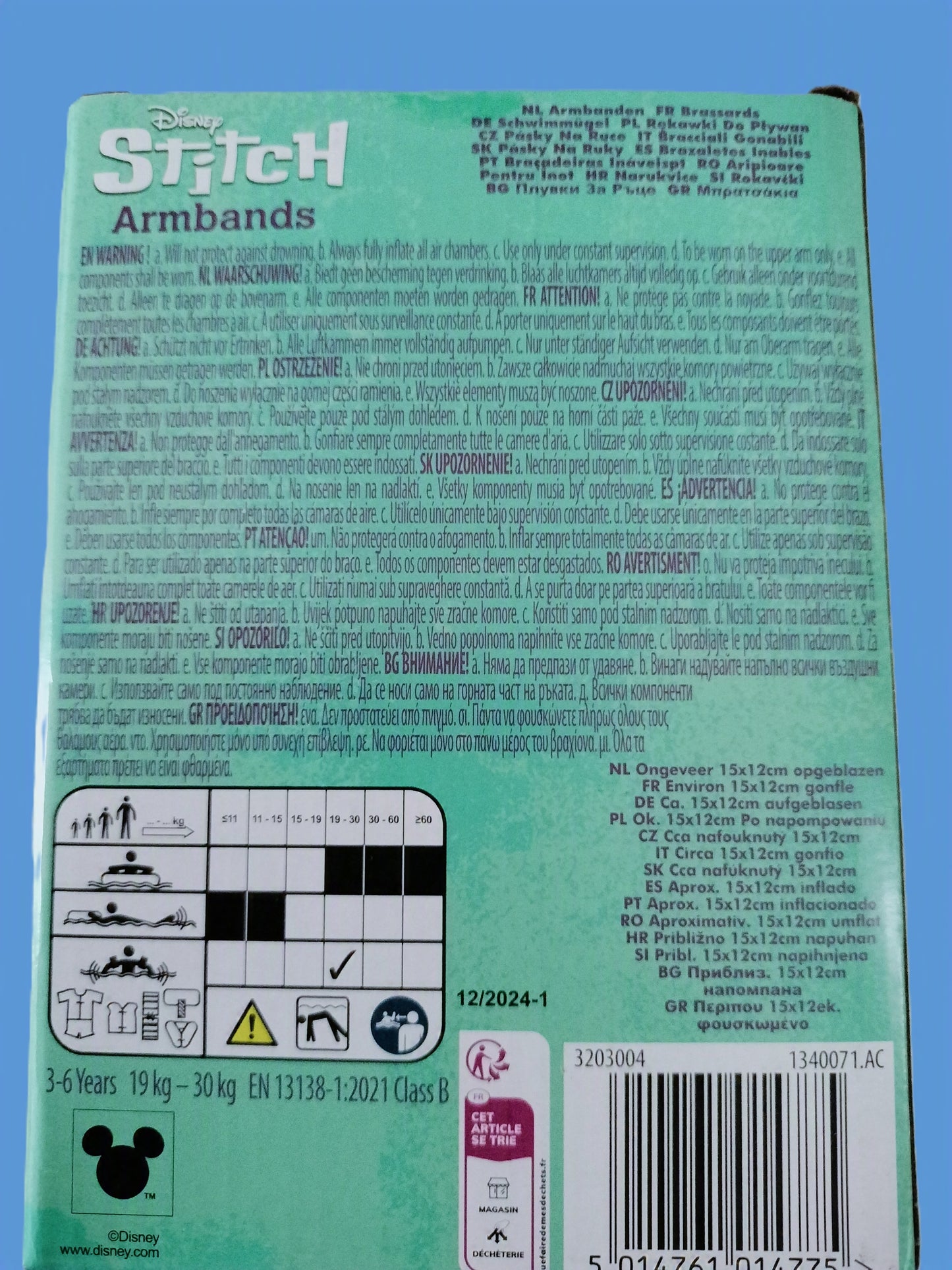 Brassards gonflables Stitch