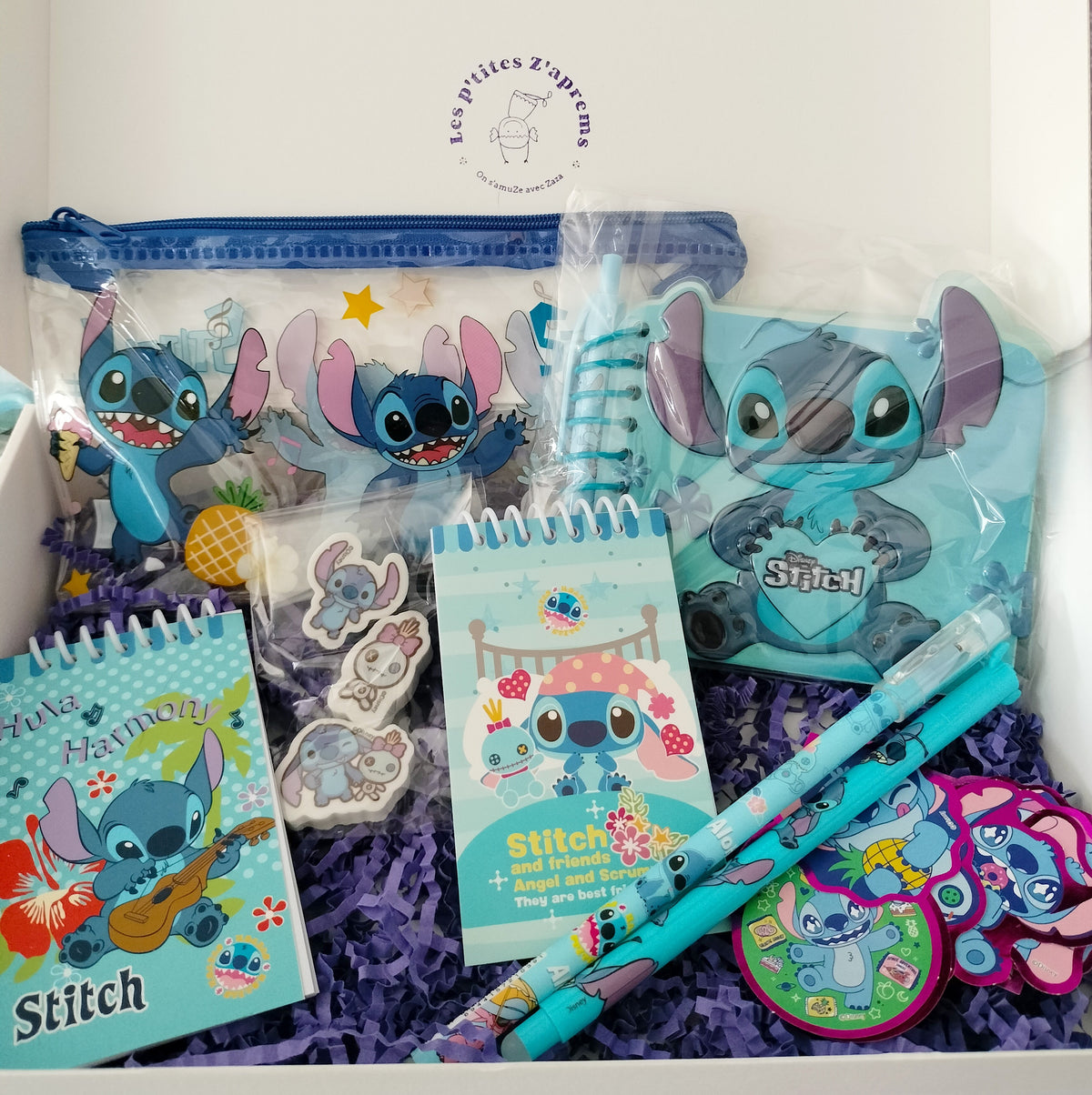 Box Papeterie Stitch - 30 pièces