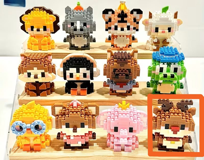 Mini bricks de construction P'tit Renne