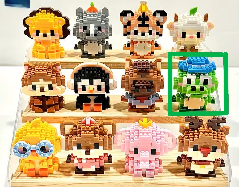 Mini bricks de construction P'tit Croco