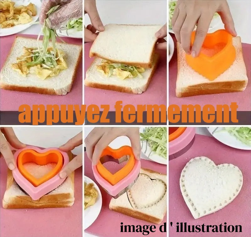 Emporte-pièces scelleur de sandwich forme Rond