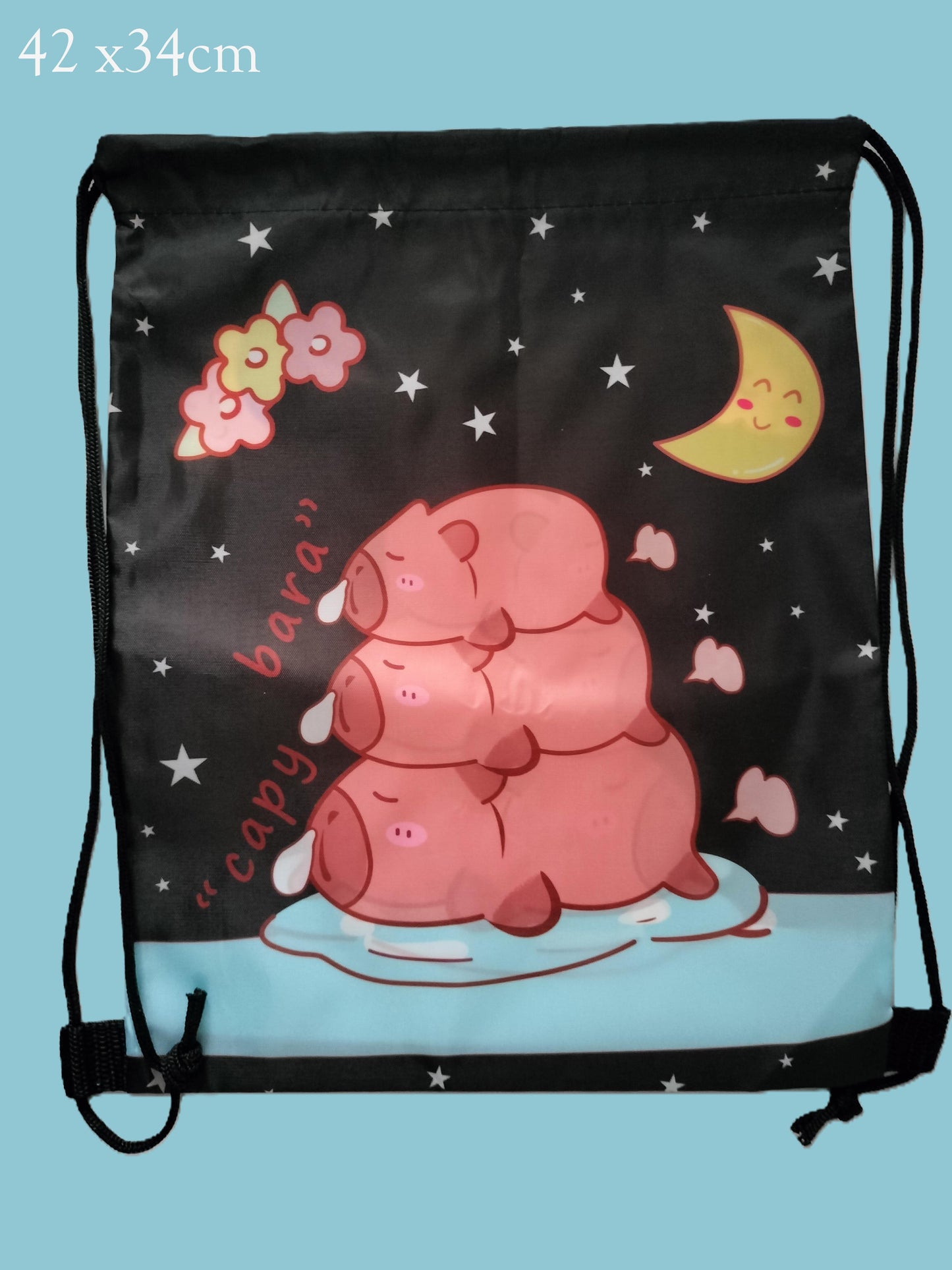 Sac à dos à cordons Capybara