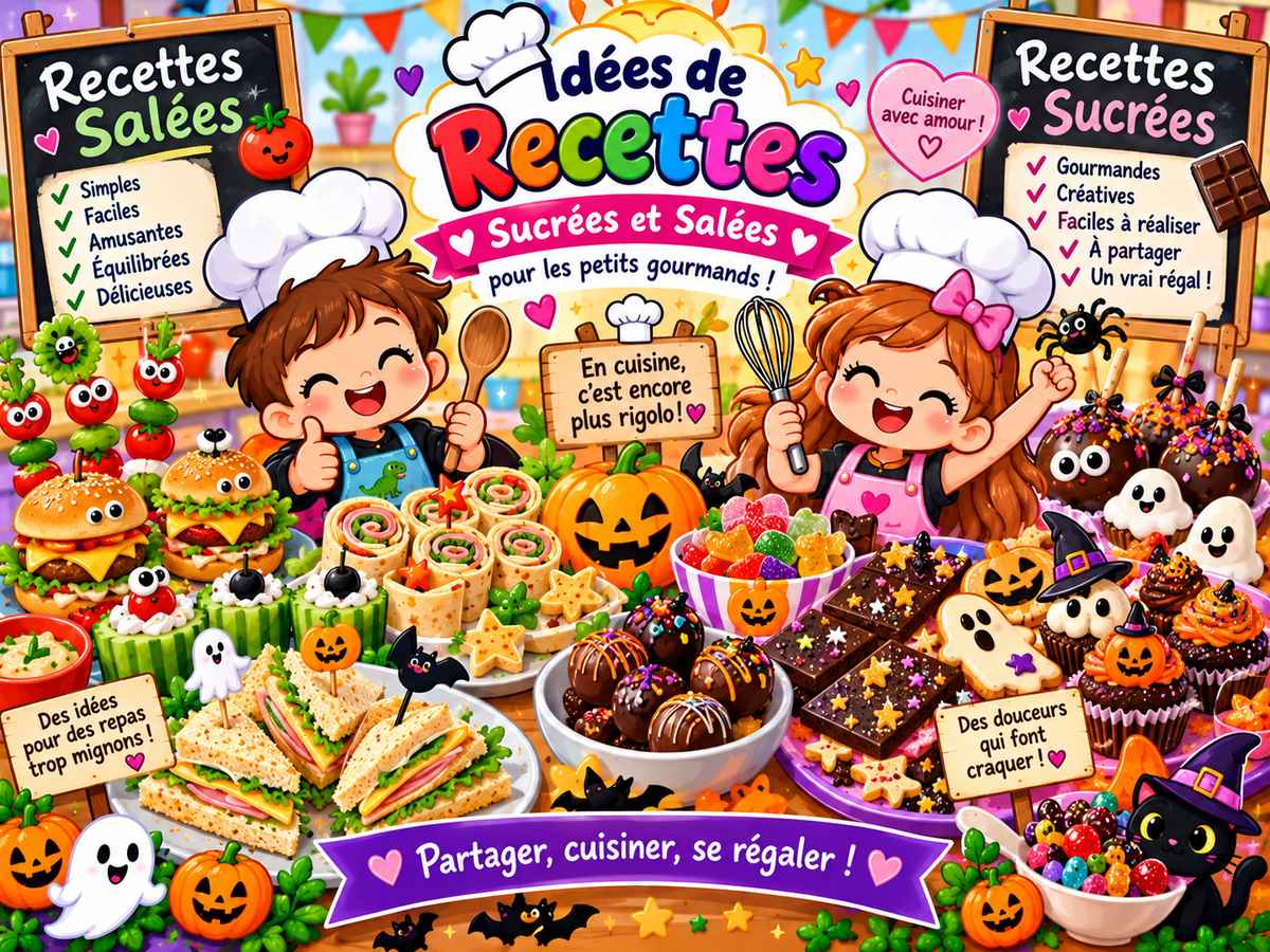 Les P'tites Z'idées - recettes sucrées et salées
