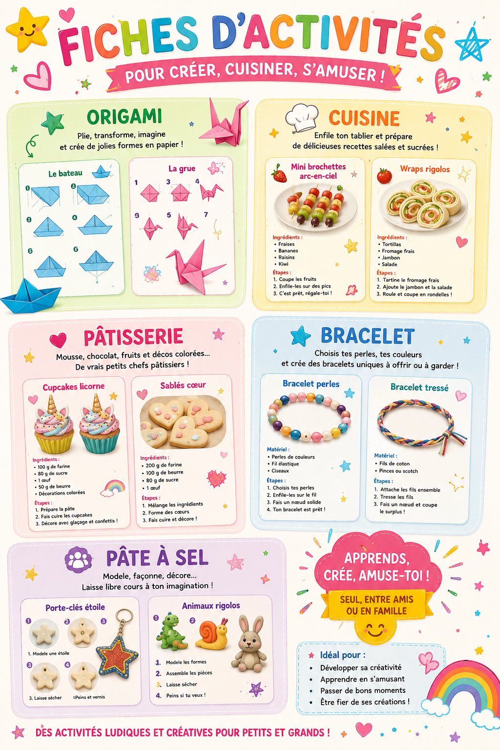 Les P'tites fiches d 'activités