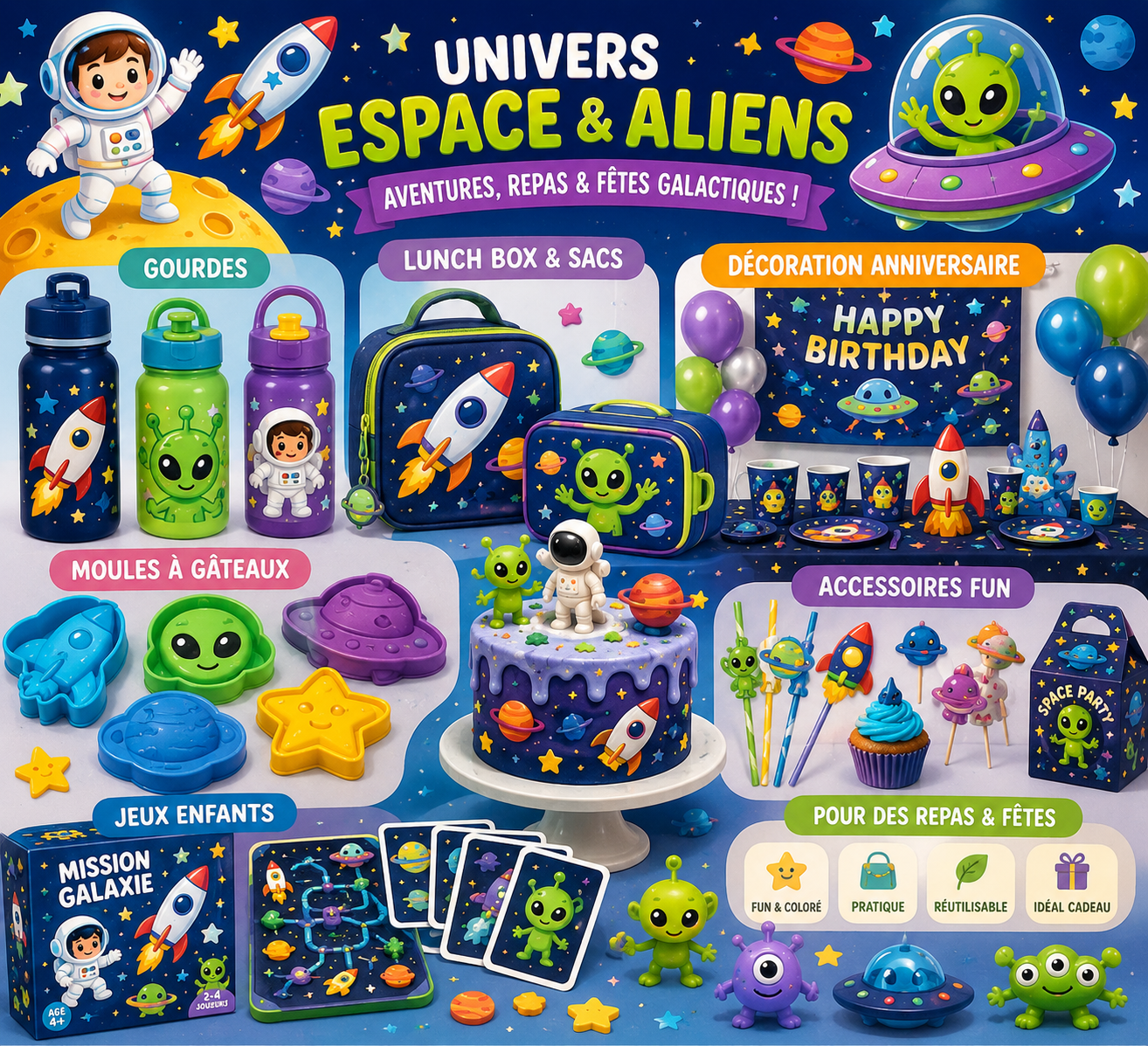 Les P'tits Z'explorateurs de l'Espace 🚀👽🛸🪐👾