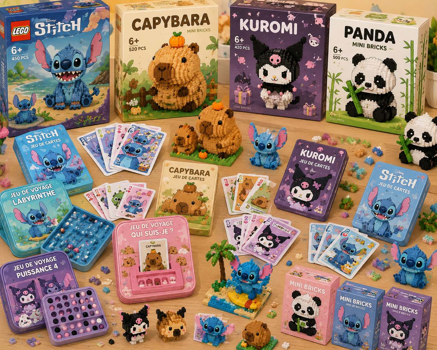 Les P'tits Jeux / Jouets de voyage