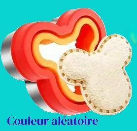 Emporte -pièce et scelleur de sandwich Mickey / Minnie