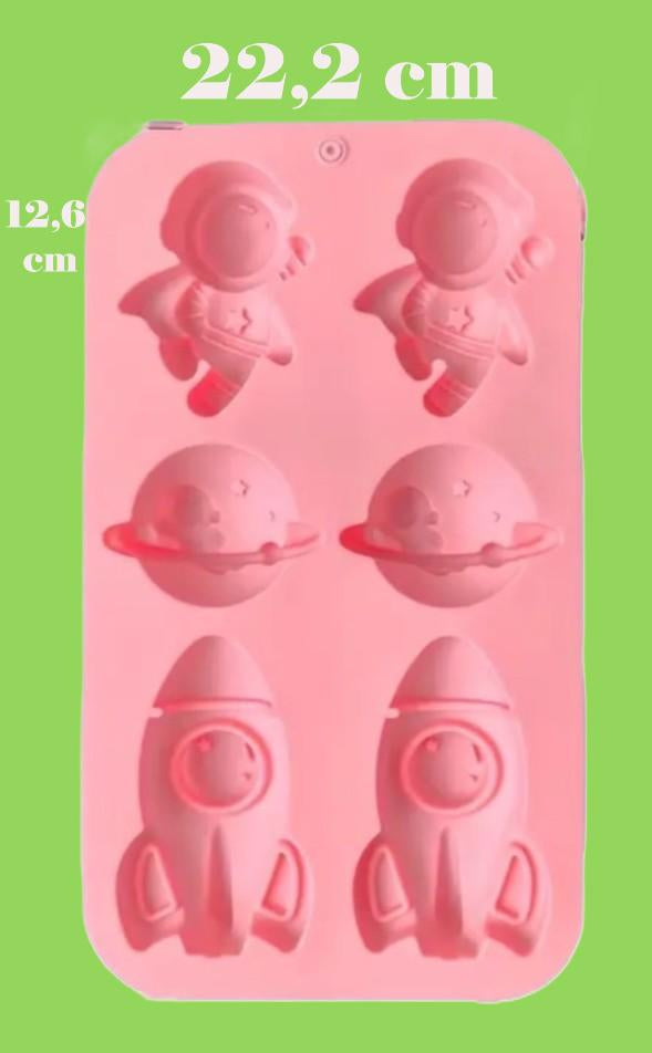 Moule silicone Thème Espace 🧑‍🚀🚀🪐