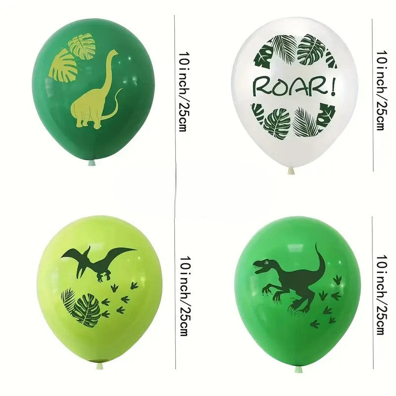 Kit anniversaire Dinosaures : 90 pièces