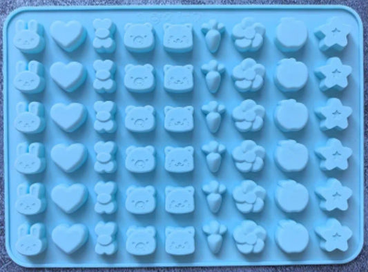 Moule P'tits Z'animaux / formes BLEU