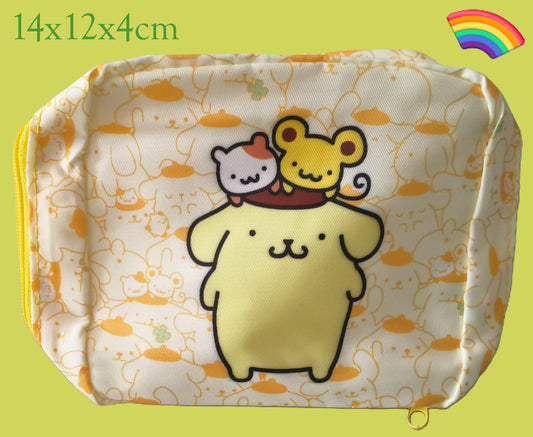 Pochette Pompom purin