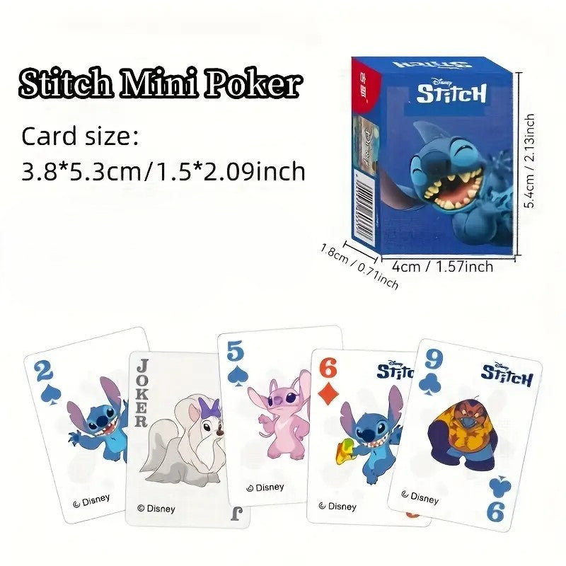 Mini jeu de cartes Stitch