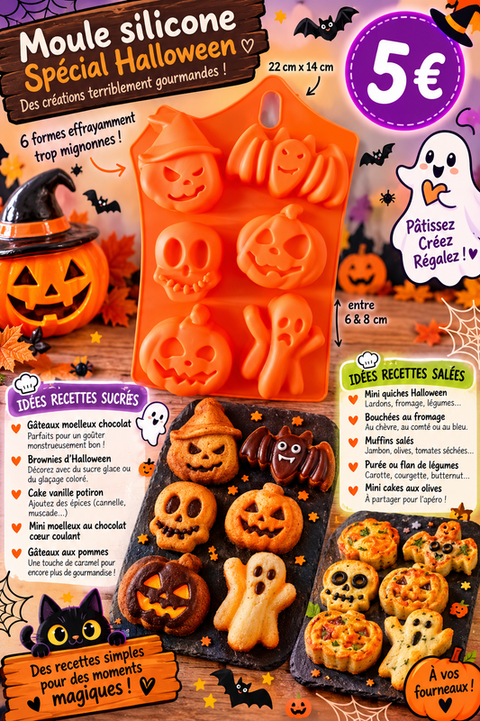 Moule silicone Halloween