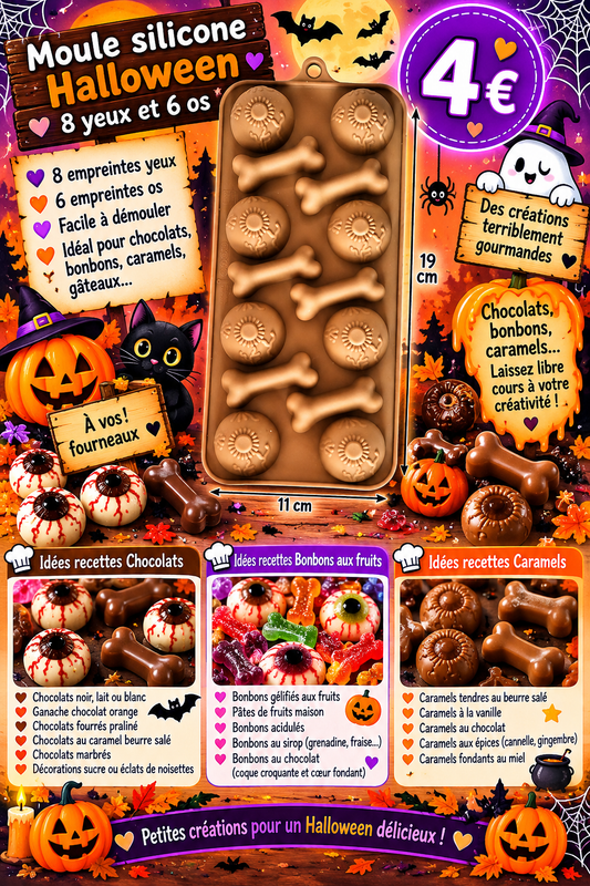 Moule silicone Halloween