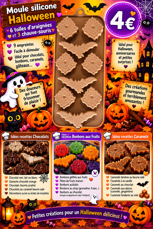 Moule silicone Halloween
