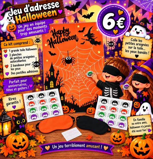 Jeu d'adresse Halloween