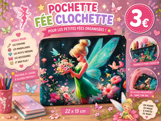 Pochette fée Clochette