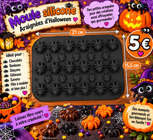 Moules Araignées d' Halloween