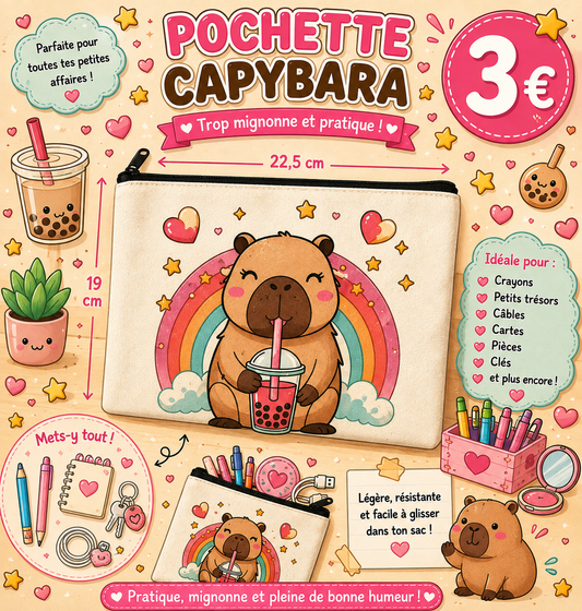 Pochette Capybara