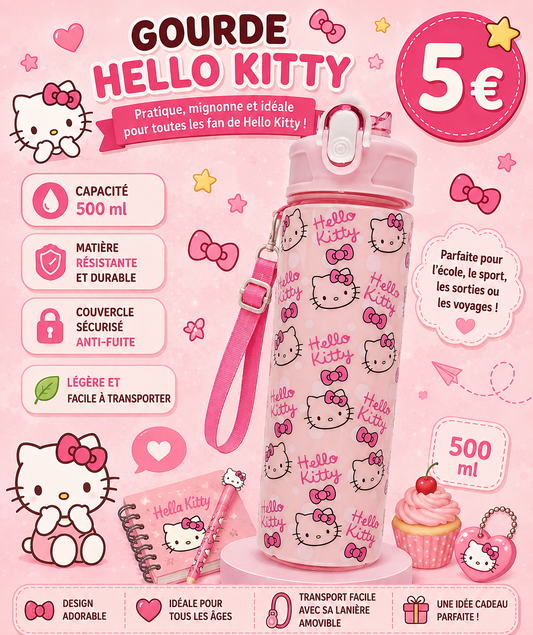 Gourde Hello Kitty