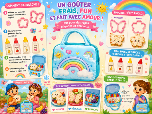 Kit Lunch Arc-en-ciel
