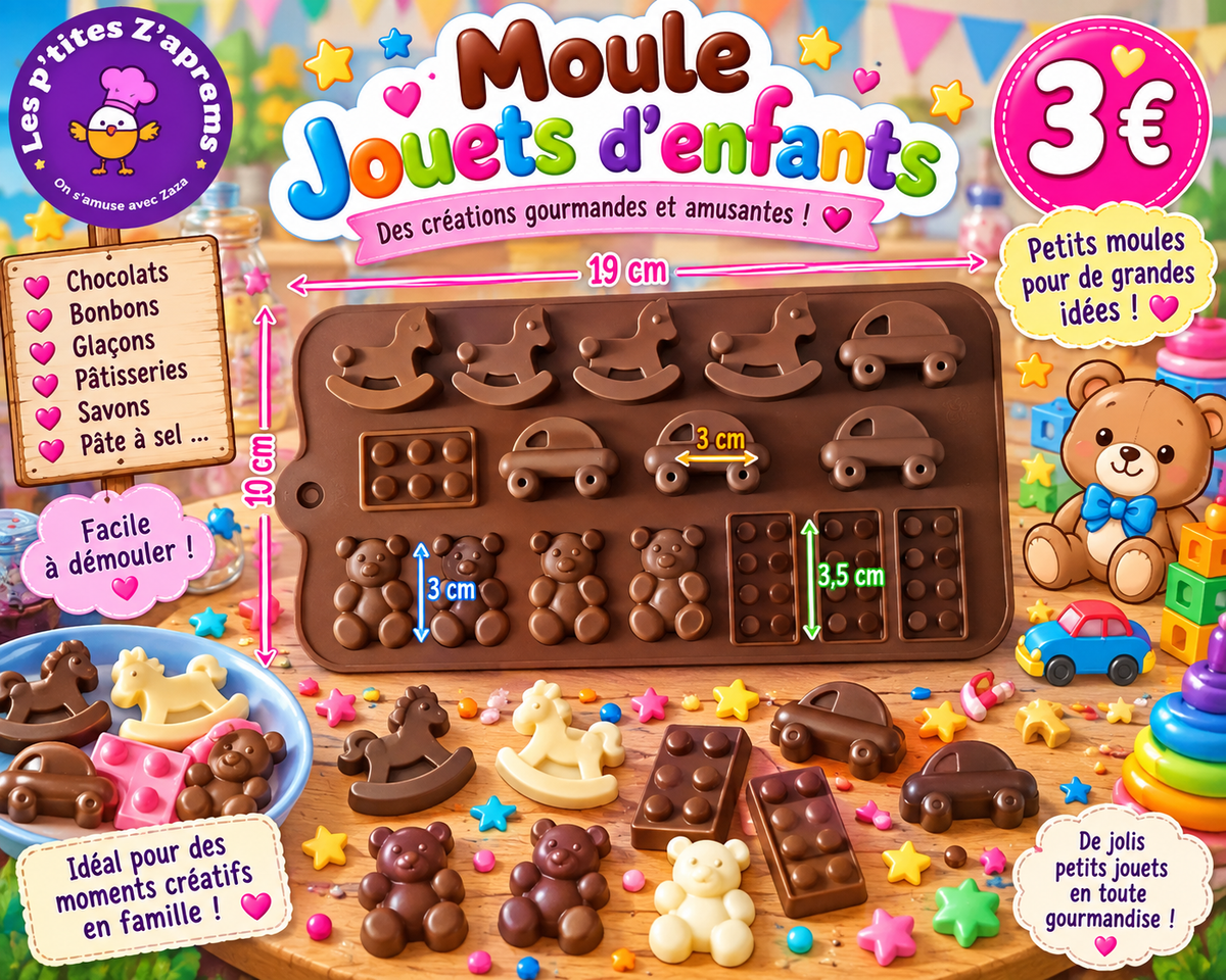 Moule silicone Jouets d'enfants
