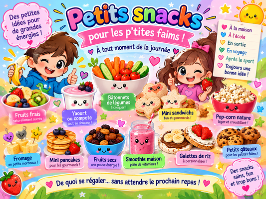 P'tits snacks pour les p'tites faims