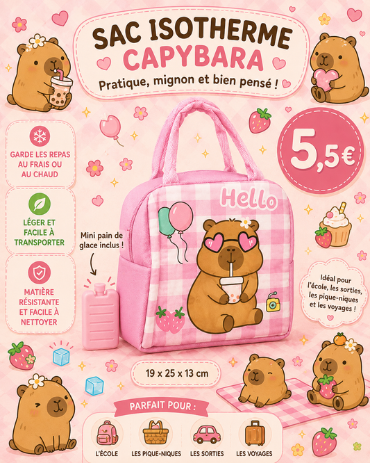 Sac isotherme Capybara