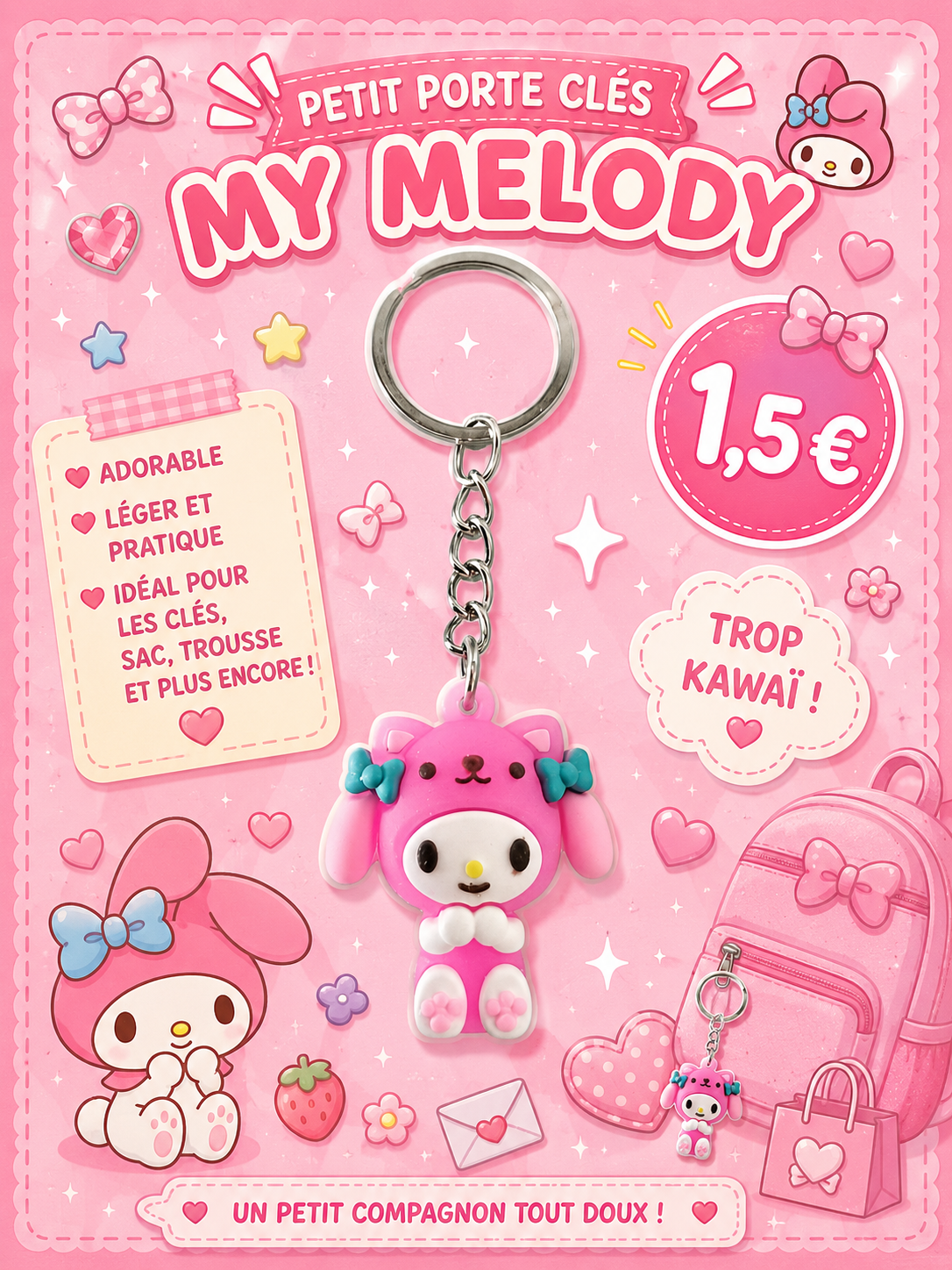 Porte clés My Melody