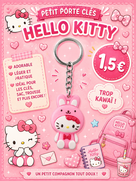 Porte clés Hello Kitty