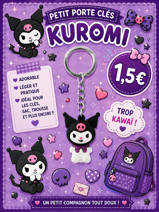 Porte clés Kuromi