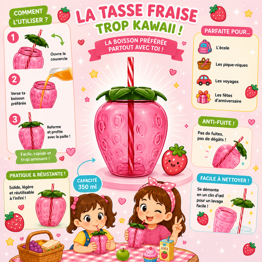 Grand gobelet Fraise