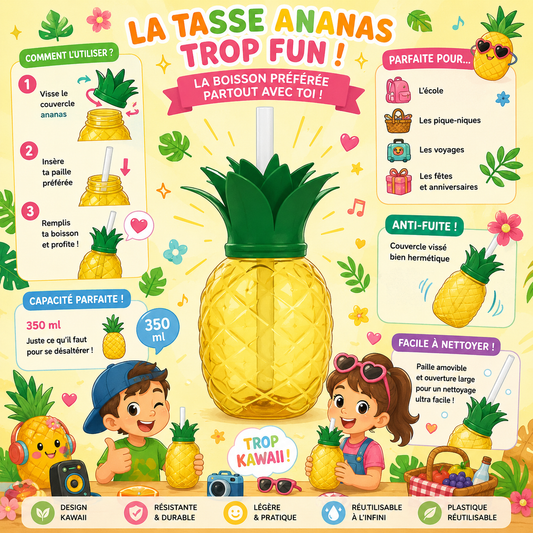 Grand gobelet Ananas