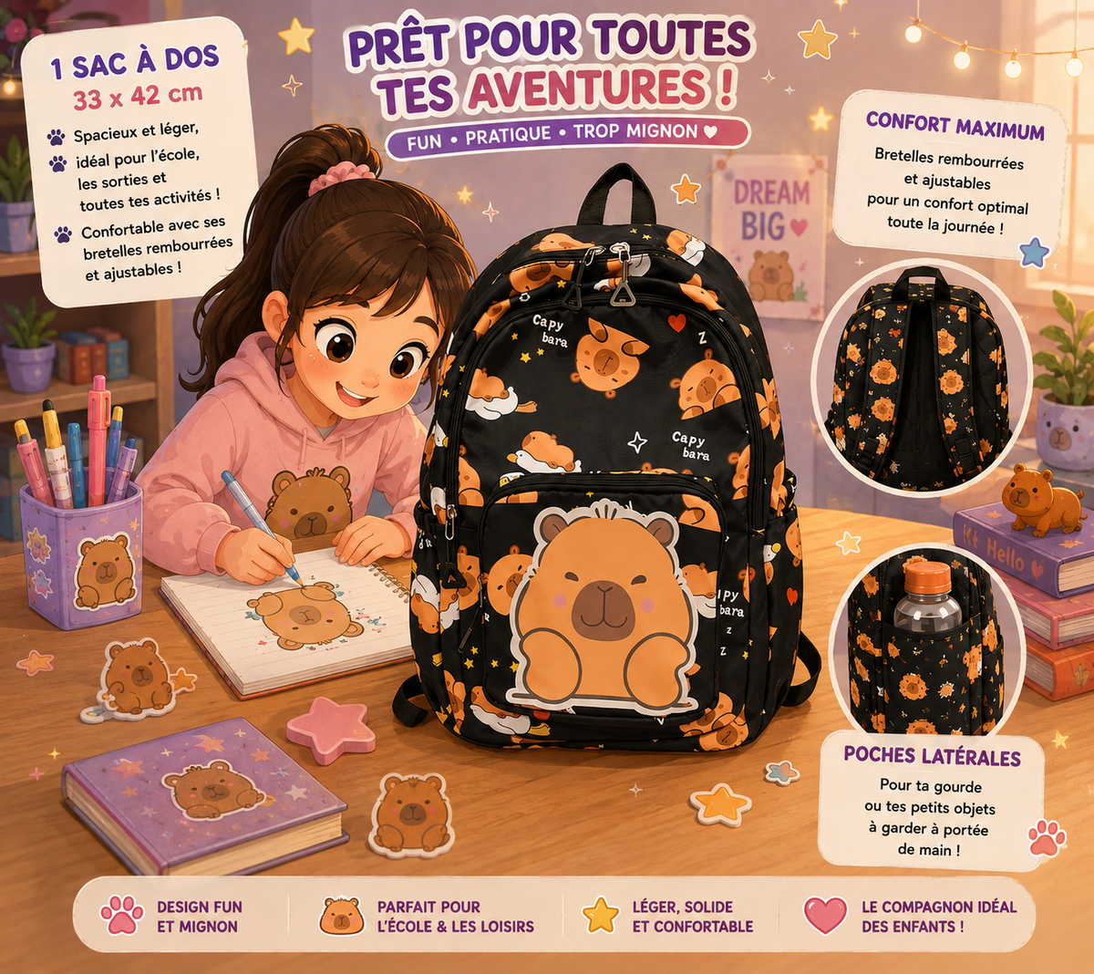 Sac à dos Capybara