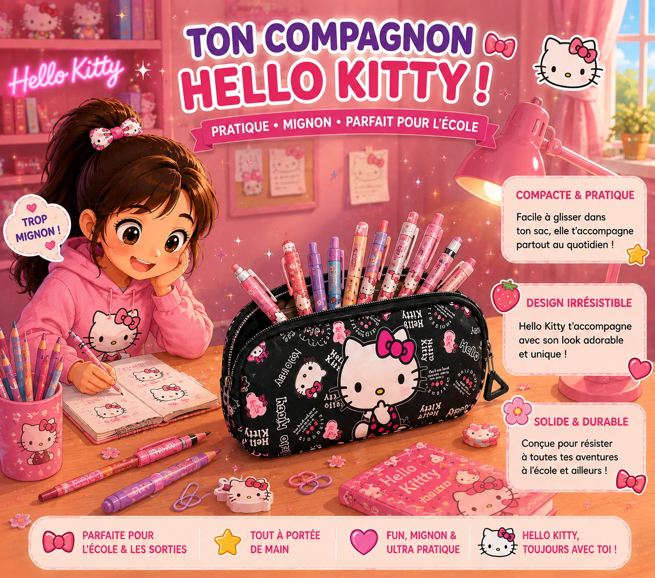 trousse Hello Kitty