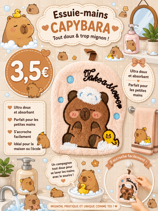 Essuie mains Capybara