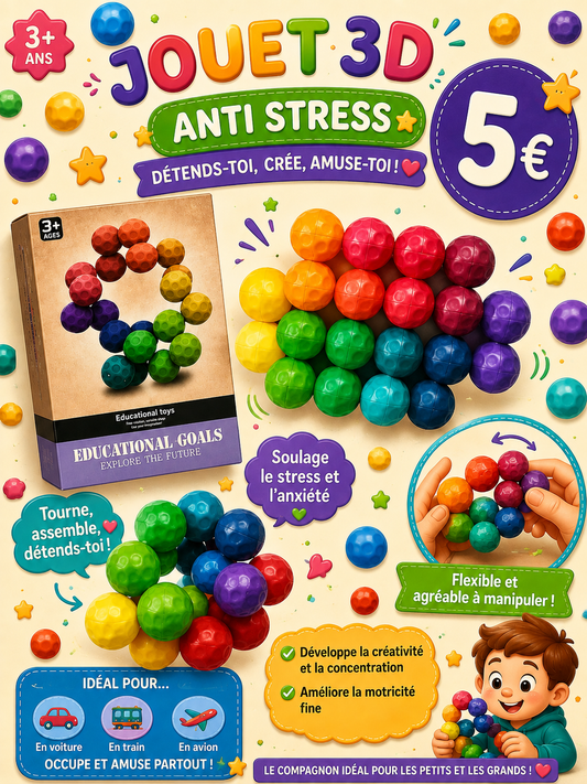 Jouet 3D anti stress